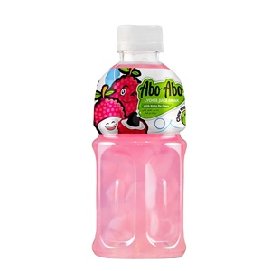 น้ำดื่มลิ้นจี่ ABO พร้อมกล่อง Nata de COCO และบรรจุภัณฑ์ขวดน้ำผลไม้ผ่านกระบวนการกรองแล้ว - Product Image 1