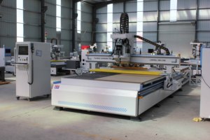 M-shine 2140 ATC Router CNC with <strong>Loading</strong> <strong>and</strong> <strong>Unloading</strong> Nesting CNC Machine with Automatic Labeling - Product Image 3