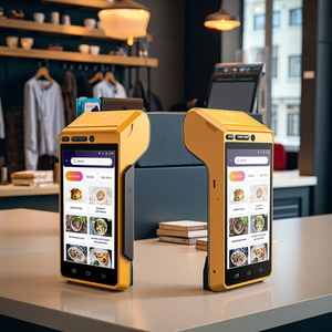 POS терминал для оплаты кредитной карты, магнитная карта, микросхема, NFC, QR-код 4G BT Android, Встроенный термопринтер - Product Image 2