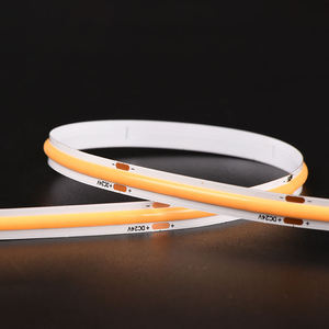 電圧ドロップなし10M COB LEDストリップライトワンエンドフィードDC 24V 384LED/m 8mm PCB 8W超長さランニングホワイトカラー - Product Image 5