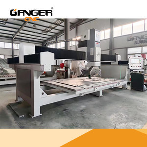 Ganger Cnc 45 ° фаска машина GQ-3220H 4-осевая автоматическая система управления гранитной мраморной кварцевой резки - Product Image 3