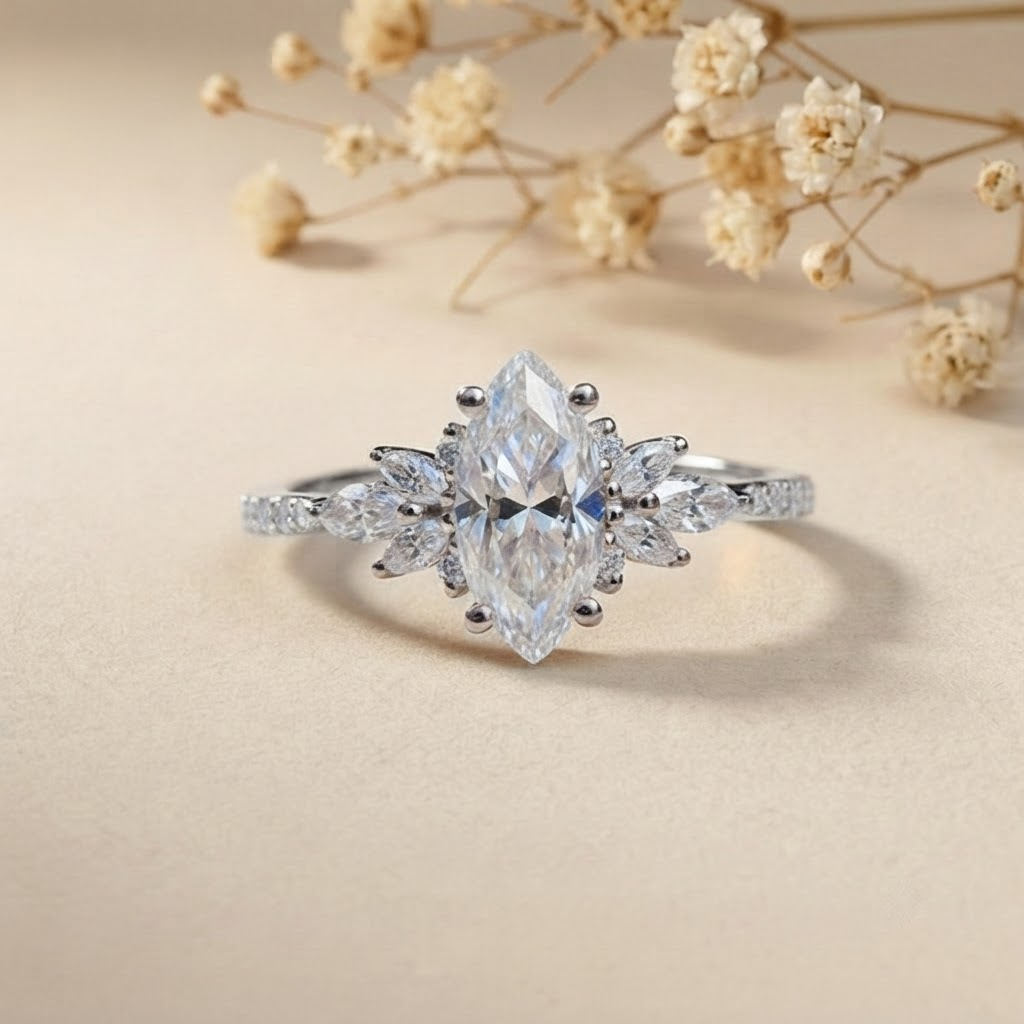 925 Silver Moissanite