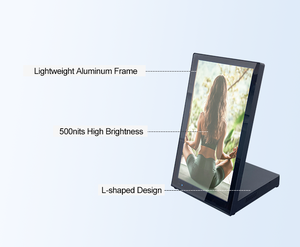 Настольный android os плоский рекламный дисплей 13,3 дюймов digital signage ЖК-экран приемная - Product Image 2