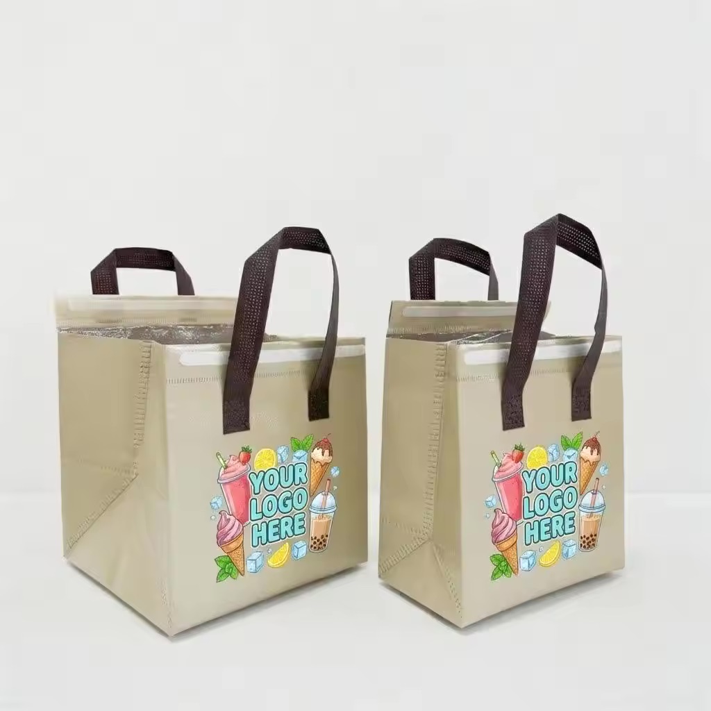 Sacs isothermes personnalisés pour plats à emporter
