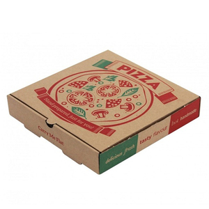 从越南胡志明市批量定制印刷瓦楞纸板披萨盒，快速发货 - Product Image 3