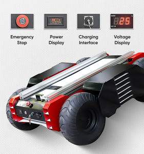 Небольшой колесный робот-платформа 4WD RC ROS колесный робот шасси для продажи - Product Image 6