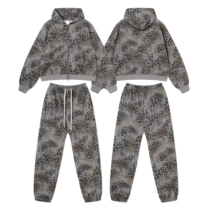 Conjunto Estampado de Leopardo