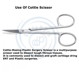 Daddy D Pro Đức tiêu chuẩn chất lượng mổ xẻ kéo cho phẫu thuật thẩm mỹ dụng cụ cho chăm sóc sức khỏe ISO 9001 CE đánh dấu - Product Image 3