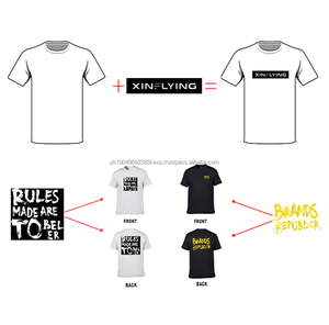 カラークロップドグラフィックプライベートラベルメーカー米国で新しいバルクTシャツサプライヤー到着印刷用ホワイトTシャツ