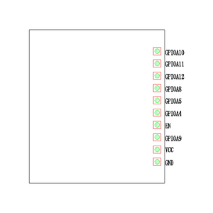 802.11 b/g/n/ax 2.4Ghz potenza di lancio 10dBm interfaccia antenna integrata 25*22*3mm formato WEP/WPA123-PSK Smartink APP WIFI modulo BLE - Product Image 6