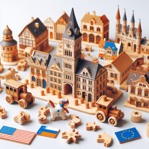 Modern eko-bilinç ile geleneksel oyun birleştiren ahşap oyuncaklar - Product Image 4