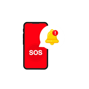 App per pulsanti SOS per vibrazioni di attivazione istantanea e avvisi Flash risposta di emergenza SOS App monitoraggio Audio Live Feed GPS - Product Image 3