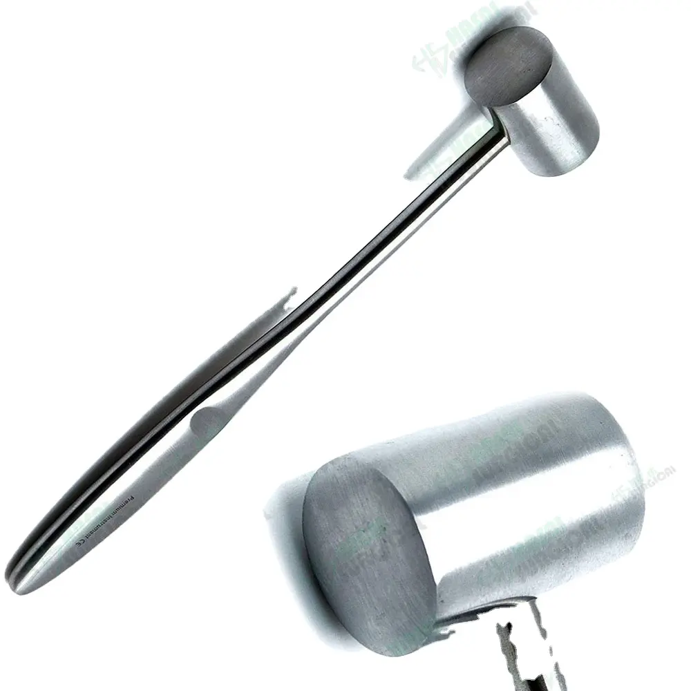 Acero inoxidable-Dental Mead Mallet Martillo de elevación de hueso duro Ortodoncia quirúrgica Productos más vendidos