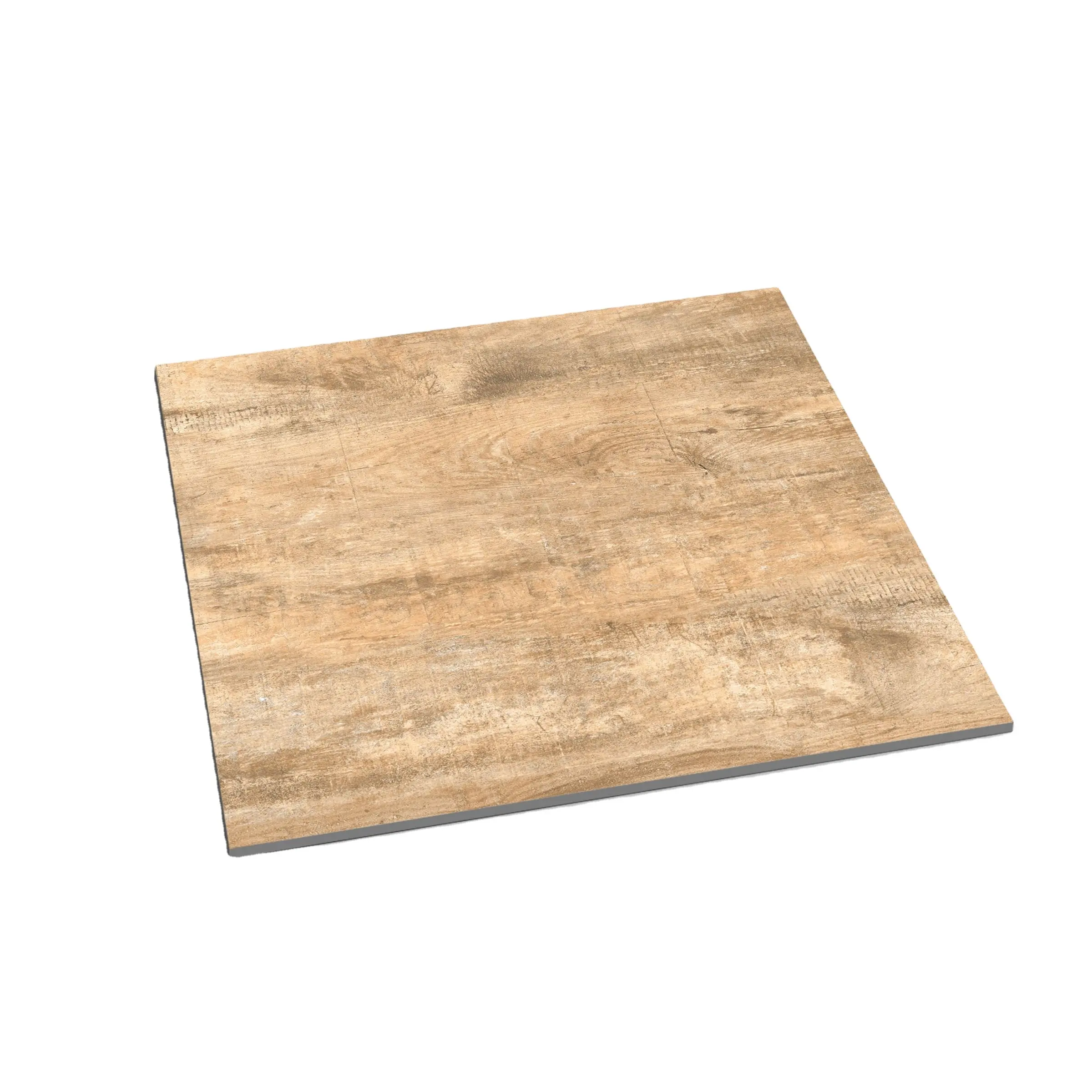 Miglior scelta di fascia alta marrone in legno 600x600mm buon prezzo porcellana pavimento di piastrelle clip per ristorante
