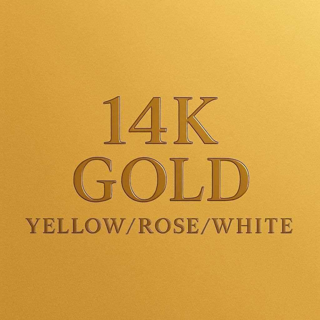 14K Solid Gold