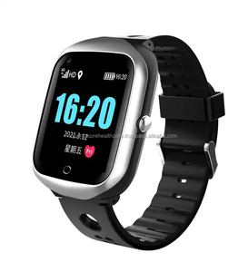 QC <span class=keywords><strong>V5</strong></span> yeni 4G yaşlı GPS akıllı saat FA66S SOS SIMCard sağlık Wifi yaşlı bilezik ile Smartwatch kıdemli smartwatch için
