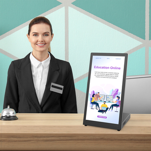 Pantalla de visualización de menú de capacidad multitáctil Pantalla digital de mesa para pantalla LCD interactiva en Cafetería - Product Image 1