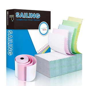 Sailing Colored Copy 3Ply 4 Ply Three Part Carbonless <strong>Continuous</strong> <strong>Forms</strong> <strong>Computer</strong> <strong>Paper</strong> for <strong>Printing</strong> - Product Image 2