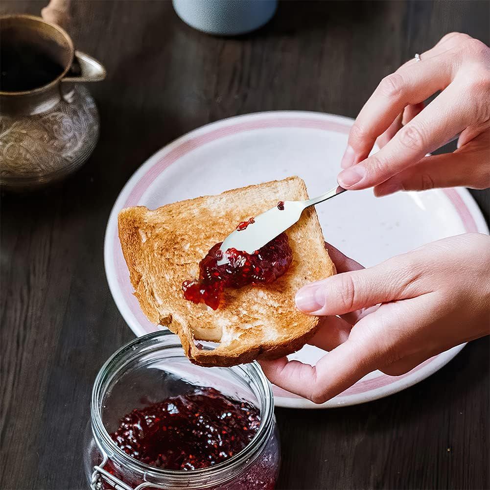 Couteau à beurre en acier inoxydable B 5,9 pouces, couleur