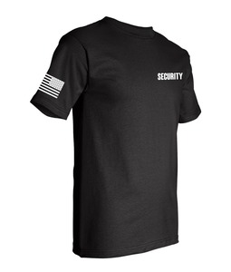OEM Summer Printing Logo Safety <strong>T</strong> Shirt 100% Cotton Classic Fit Security Guard Shirts Workwear <strong>T</strong>-Shirt Casual Red Polos - Product Image 3