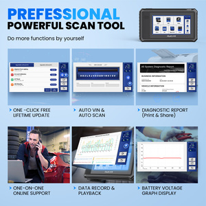MUCAR VO6 Todos los coches Sistema completo gratuito de por vida 28 reinicios Obd2 Herramientas de diagnóstico Codificación ECU Escaneo bidireccional Obd 2 Escáner automático - Product Image 6