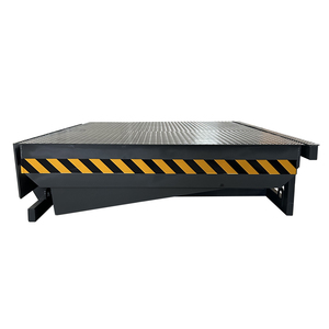 Einstellbare Stahl ladedock rampe Glatte Dock richt maschine für den Schiffs transfer für den Einzelhandel Stationäre Entlade dock rampe - Product Image 1