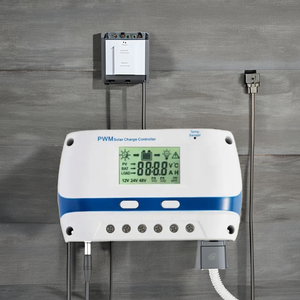 <strong>Microprocessor</strong> LCD Screen 12/24 Volt Solar Char <strong>Controller</strong> Dual USB PV Power <strong>System</strong> Mini Intellint Max Pv Input 50V Solar <strong>System</strong> - Product Image 1