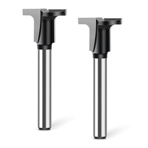 Tungsten Steel Carbon Crystal Panel <strong>Cutter</strong> <strong>Arc</strong> Bending &amp; Flat Bottom Grooving 2-in-1 Trimming Tool T-Slot Specialized - Product Image 1