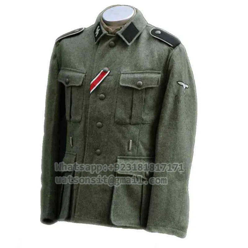 WW2 UNIFORME ALEMÁN EN LANA SS M40 UNIFORMES EE. UU.