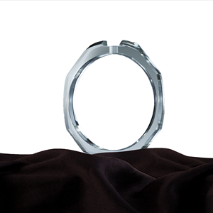 Özel yapılmış hassas CNC safir ISO9001 şeffaf UFO şekli izle durumda Quartz saat - Product Image 2