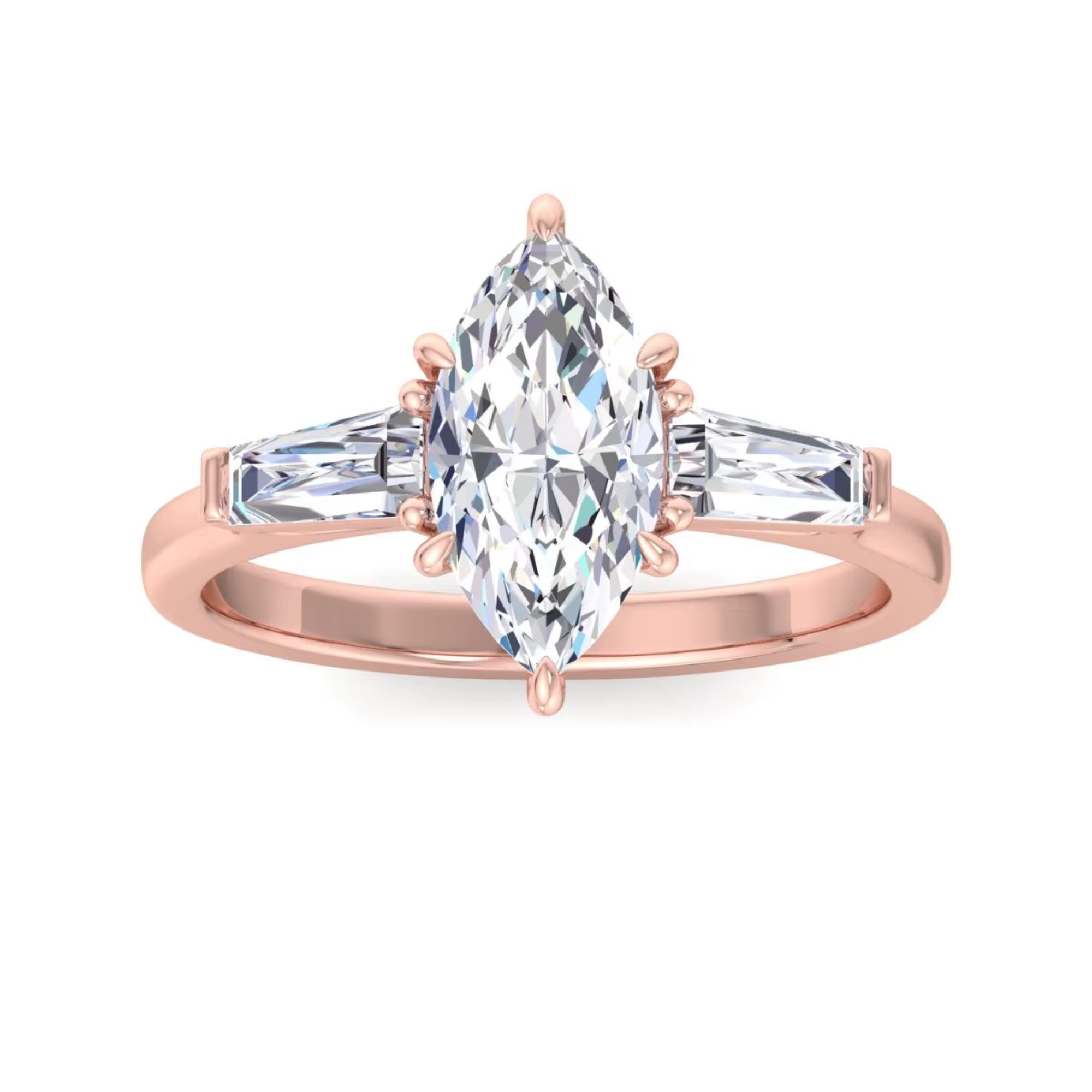 14K Gold (Lab grown)