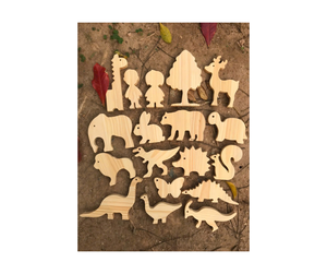 Non-Toxic Montessori Wooden Toy Set with Animal Blocks Beech Wood Design for Safe <strong>Learning</strong> <strong>and</strong> Creative <strong>Exploration</strong> for Kids - Product Image 3
