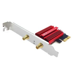 1200Mbps Dual Band <strong>Wireless</strong> WiFi Adapter <strong>Network</strong> Card for Desktop <strong>Computers</strong> with 5G Gigabit Connectivity for Windows 10 and 11 - Product Image 5