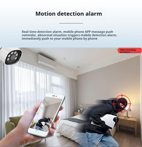 Outdoor Home CCTV IP <strong>Security</strong> <strong>Camera</strong> System Mini CMOS Sensor with Memory Card Data Storage 1-Year Warranty - Product Image 4