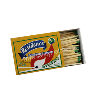 Yüksek kalite 118X65X25 MM ahşap mutfak maçlar fabrika toptan fiyat karton ambalaj Logo baskı en iyi ihracatçı hindistan - Product Image 6