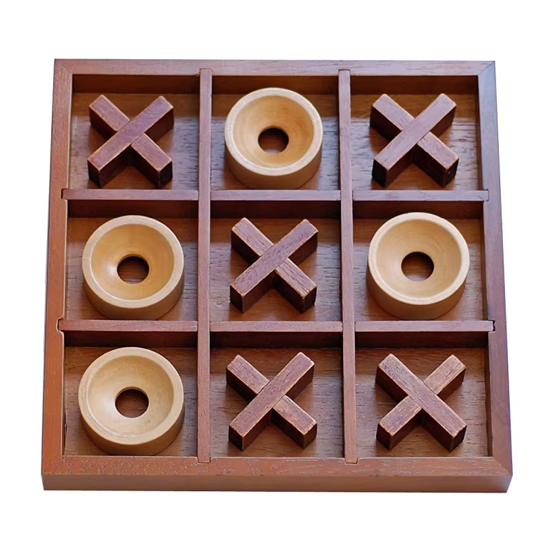 Brown & Natural Wood Finish