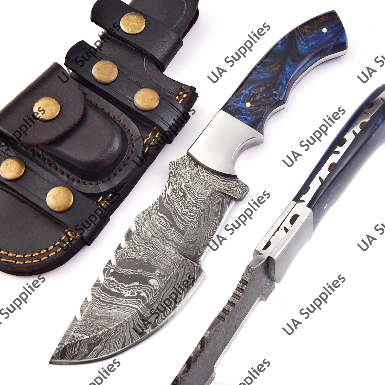 Blue Resin & Steel