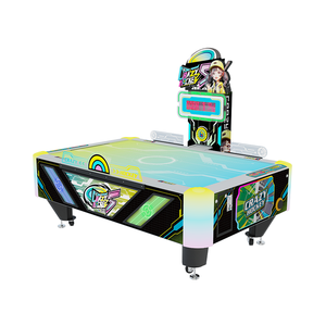 En iyi satış jetonla çalışan hava hokeyi makinesi | Kapalı eğlence için tam otomatik çok top Arcade oyun masası