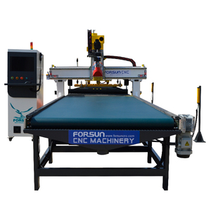 29% di riposo! Produzione di mobili 1530 macchina router cnc con caricamento automatico tavolo di scarico e software di nidificazione - Product Image 3