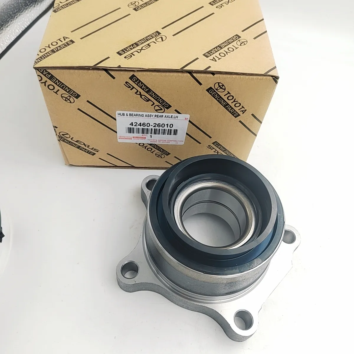 Unidad de cubo de rueda, rodamiento automático, eje trasero izquierdo, repuestos para automóviles, fabricante de rodamientos de cubo de rueda 42460-26010 para Toyota hiace