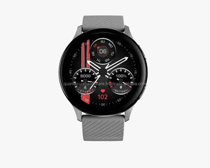 QC F2 Moda Relógio Inteligente para Homens Mulheres 1.43 Rastreador De Fitness AMOLED Display Rastreador De Freqüência Cardíaca IP68 Função De Calendário À Prova D 'Água