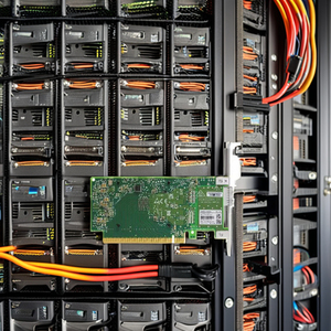 Brandneue Mellanox MCX515A-CCAT 10/25GbE Dual-Port SFP28-Netzwerkschnittstellenkarte für die interne Verwendung von drahtlosen Server anwendungen - Product Image 1