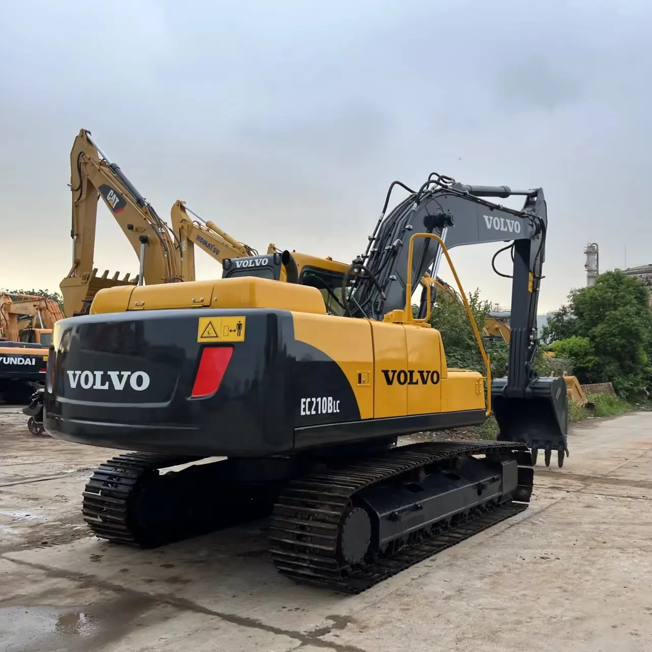 Volvo 210 ekskavatör kullanılmış ekskavatör volvo ec210blc ekskavatör