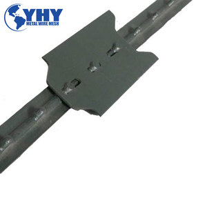南アフリカの農場フェンシング用1.50lb/ft6フィートレールスチールTフェンスポスト