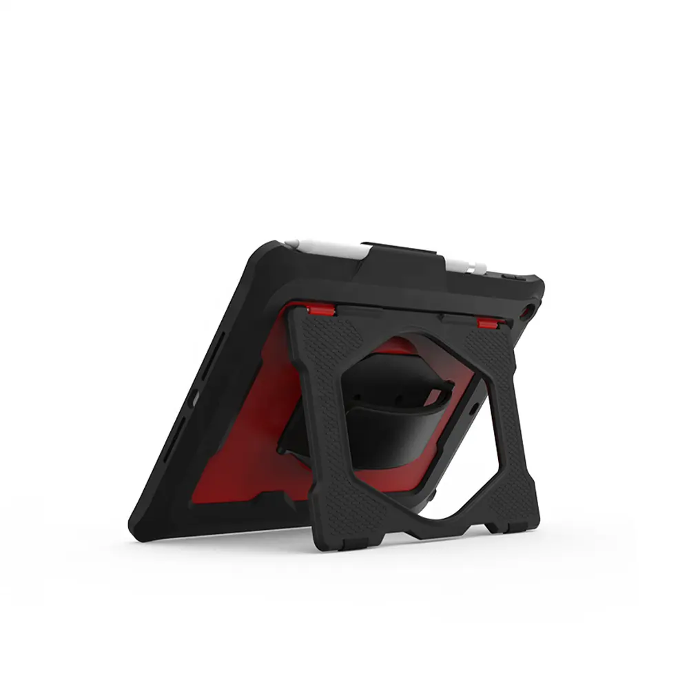 March Expo 10% off Rugged Tablet Case for iPad Gen 7th ,8th, & 9th - with Hand Strap durable tablet PC case