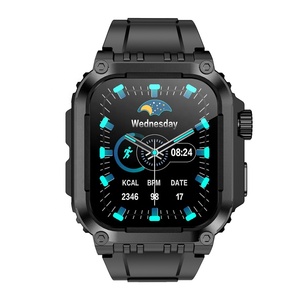 LG101 açık spor akıllı saat 1.83 "HD ekran BT çağrı sesli asistanı gerçek kan oksijen pusula GPS konumlandırma akıllı saat
