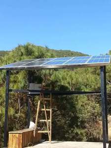 家用电力太阳能电池板套件600w 1kw 2kw 5kw太阳能和风能混合太阳能光伏电池板电源可再生能源系统 - Product Image 4