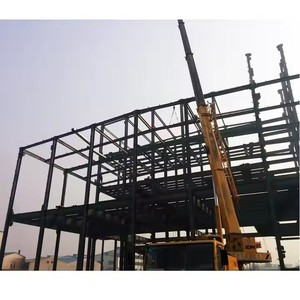 Construya estructuras de marco de metal prefabricadas de huracán diseñadas para talleres de estructuras de acero ligeras y pesadas de gran envergadura y gran altura - Product Image 4