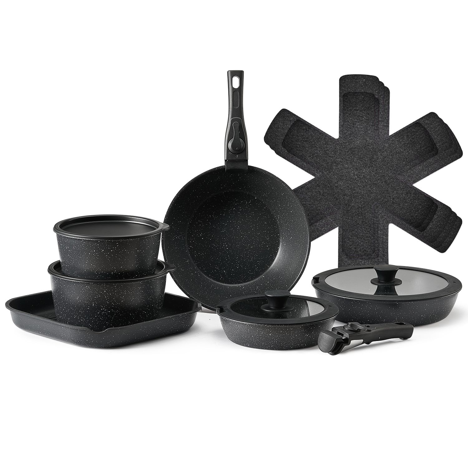 Black Detachable Handle Color