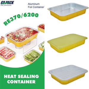 Contenitori per cibo da asporto rettangolari in alluminio in pakistan, macchina per la produzione di fogli di alluminio